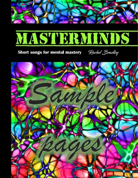 Preview of Bible Masterminds: Sample Song and Worksheets