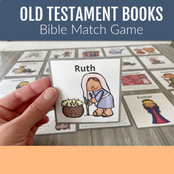 Bible Match Game - Bible Memory Game For Old Testament Books Of The Bible