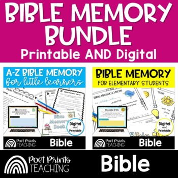 Preview of Bible Memory Bundle