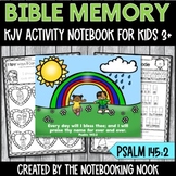 Bible Memory Verse (KJV) Activity Notebook for Psalm 145:2