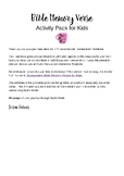 Bible Memory Verse Activity Pack for Kids | 21 worksheets