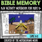 Bible Memory Verse (KJV) Activity Notebook for Luke 11:2
