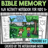 Bible Memory Verse (KJV) Activity Notebook for Proverbs 8:17