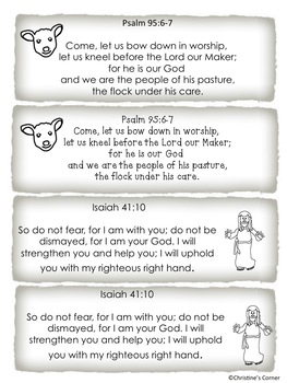 bible memory scripture verses worksheets activities printables old