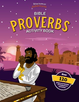 Preview of Bible Proverbs for Kids Activity Book