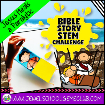 Preview of Bible STEM Challenge | Jesus Heals Sunday School Lesson | Miracles | Forces