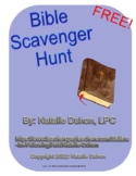 Bible Scavenger Hunt-Free Resource 