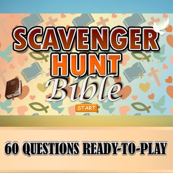 Preview of Bible Scavenger Hunt PowerPoint