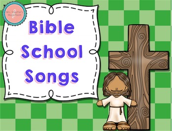 Preview of Bible School Songs Booklet