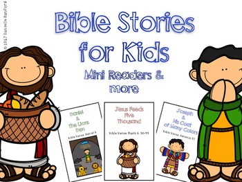 Bible Mini Readers by Danielle Ann | TPT