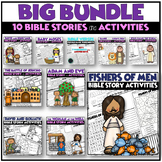 Bible Stories Bundle - Booklets and Activities for Sunday 