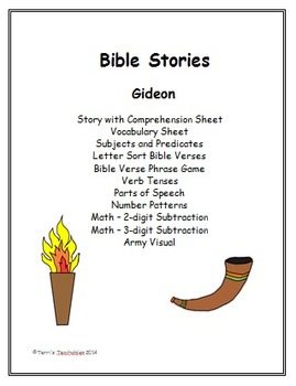 Preview of Gideon - Bible Story