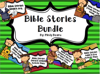 Preview of Bible Stories Bundle - Six Stories Included