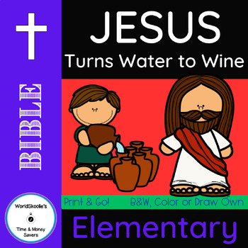 Jesus Turns Water into Wine Craft – 10 Minutes of Quality Time