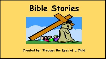Preview of Bible Stories Listening Center with QR Codes