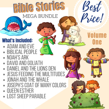 Preview of Bible Stories Vol. 1 (Mega Bundle)