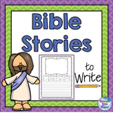 Bible Stories to Write