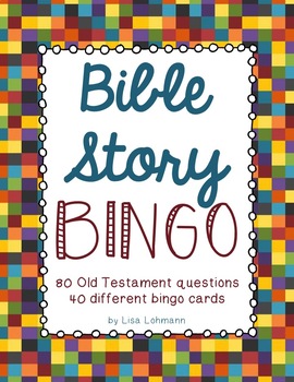 Preview of Bible Game - Old Testament Bingo