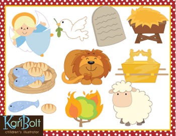 Bible Story Clip Art Bundle by Kari Bolt Clip Art | TpT