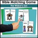 Bible Story Matching Game for Jesus and The Widow's Son