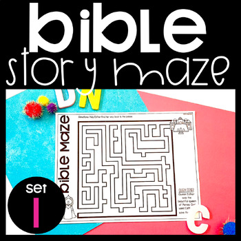 bible maze teaching resources teachers pay teachers