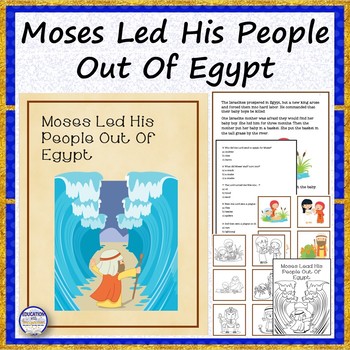 Bible Story Moses Led His People Out Of Egypt by Education with Imagination