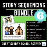 Bible Story Sequencing Activity for Sunday School - Money 