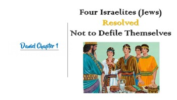 Preview of Bible Study Book of Daniel Chapters 1 to 6
