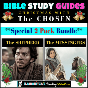 Preview of Bible Study Guides: Christmas with The Chosen: The Shepherd + The Messengers