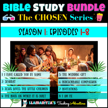 Preview of Bible Study Guide BUNDLE: Movie & Discussion - The Chosen: Season 1 | Eps. 1-8
