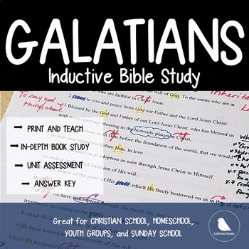 Preview of Bible Lessons- Galatians