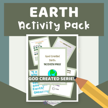 Preview of God Created Earth Activity Pack