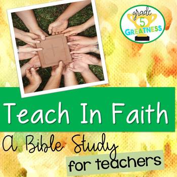 Preview of Teacher Bible Study