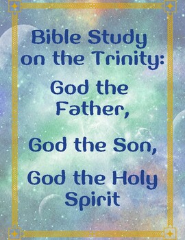 Preview of Bible Study on the Trinity