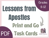 Bible Task Cards: Lessons from the Apostles