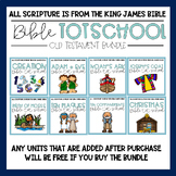 Bible Tot School: Old Testament GROWING Sunday School Bundle