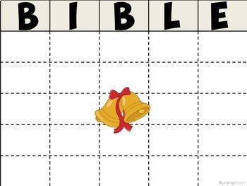 Bible Trivia Bingo: Christmas Edition by Pirate Girl's Education Invasion