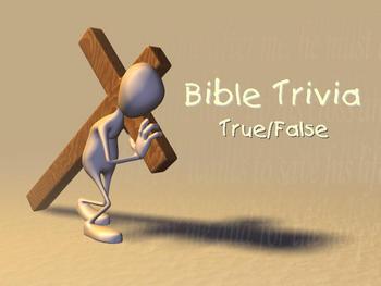 Preview of Bible Trivia Game