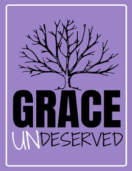 Preview of Bible Unit: Grace Undeserved (9 Lessons About Grace from Jesus' Genealogy)