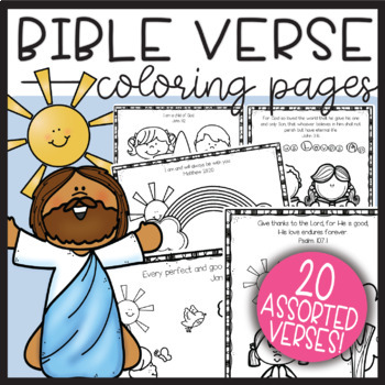 childrens bible verses coloring pages