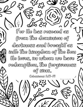 easter coloring pages with bible verses