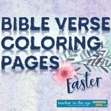 Bible Verse Coloring Pages: Easter Season Theme 