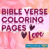 Bible Verse Coloring Pages: God's Love Theme Valentine's Day