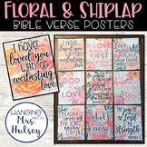 Floral Farmhouse Bible Verse Posters