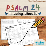 Christian Bible Verse Tracing Worksheets/Booklet | Psalm 2