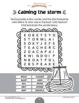 Bible Word Search Activity Book for Beginners | TPT