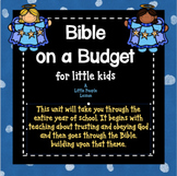 BIBLE ON A BUDGET: Once-a-week lessons, activities & art f