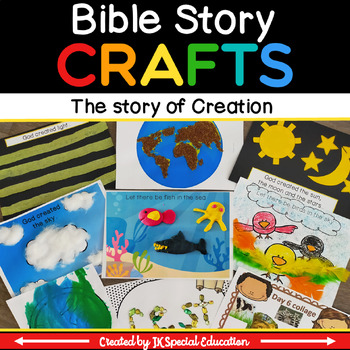 Bible story crafts Bundle 1 | Old testament stories Creation Abraham Joseph