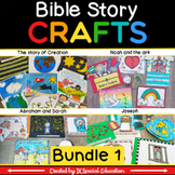 Bible story crafts Bundle 1 | Old testament stories Creati