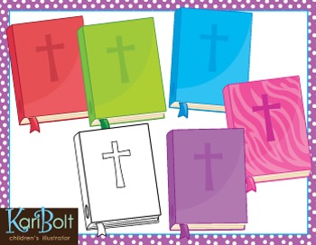 Preview of Bibles Clip Art